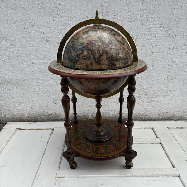 Vintage Globus Bar