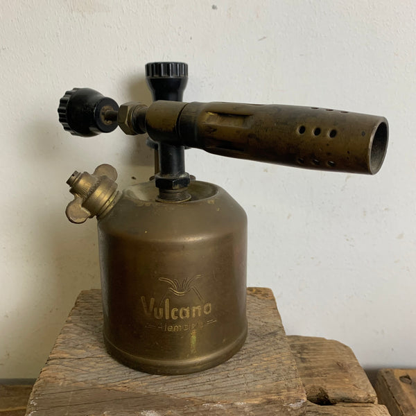 Antike Benzin Lötlampe von Vulcano Alemania