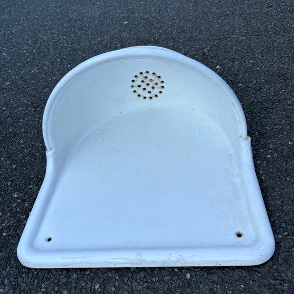 Antikes Emaille Gusseisen Waschbecken