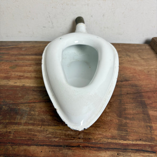 Antikes Emaille Urinal