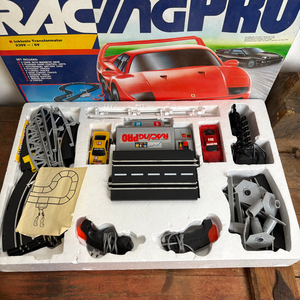 Vintage Autorennbahn Supertech Engineering Racing Pro OVP