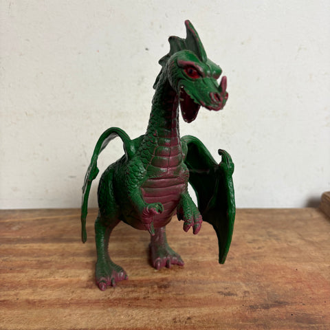 Vintage Aktionfigur Godzilla Style Zweiköpfiger Drache von Chitech
