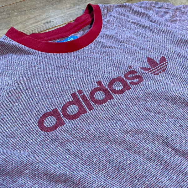 Adidas T-Shirt gestreift - Vintage