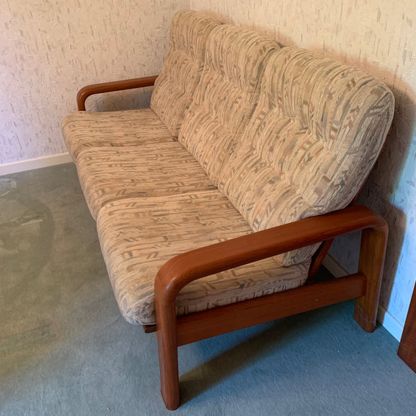 Vintage skandinavische Sitzgruppe 2 Sessel 1 dreisitzer Sofa von S. Burchardt-Nielsen für Mobel BB
Fabrik