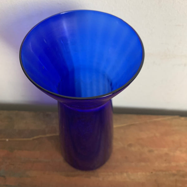 Art Deco Hyazinthen Vase von Fyens Glashütte