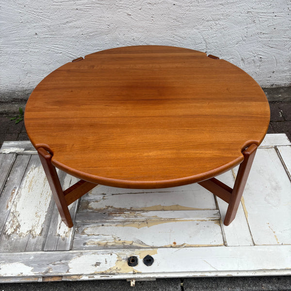 Vintage Dänischer Teak Couchtisch von Niels Bach für Randers Møbelfabrik