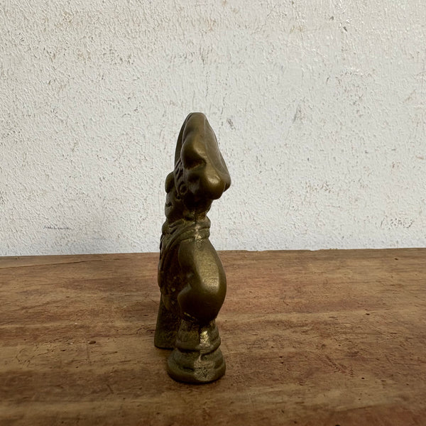 Vintage Messing Werbefigur Koch von Apetito