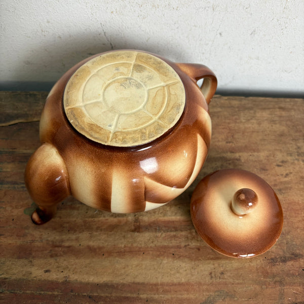 Art Deco Bunzlauer Keramik Teekanne
