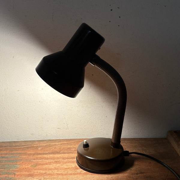 Vintage Schwanenhals Lampe