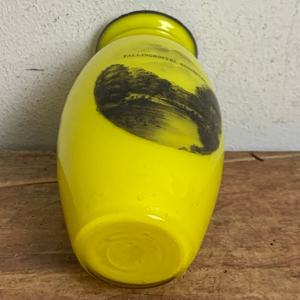 Jugendstil Andenken Vase Fallingbostel Böhmetal