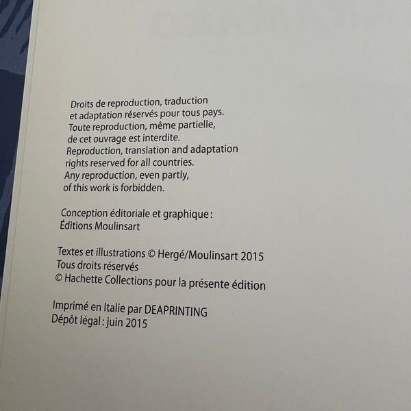 Modell Figur und Buch Tim und Struppi Das amerikanisches Wasserflugzeug Jo, Zette & Jocko mit Pilot aus Der Ausbruch des Karamako