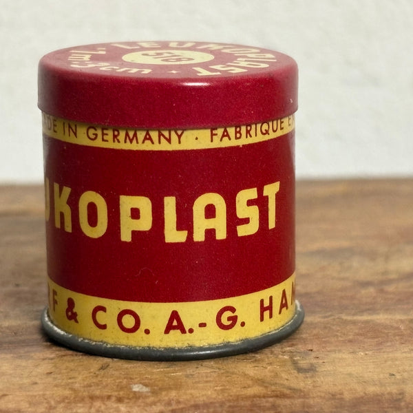 Vintage Blechdose Leukoplast