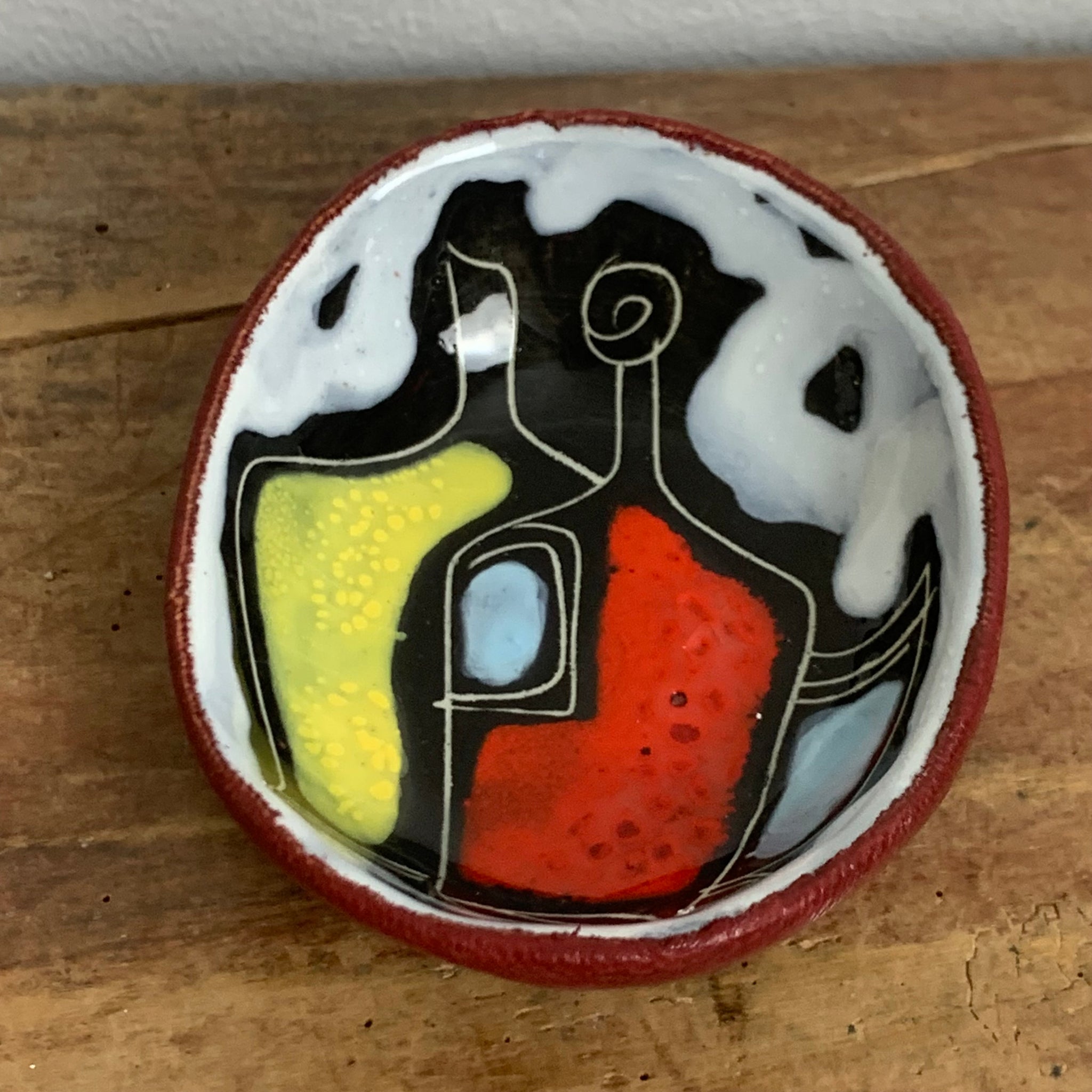 Mid Century kleine Keramik Schale