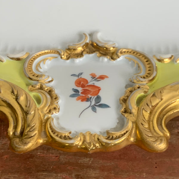 Große Prunkplatte von Meissen