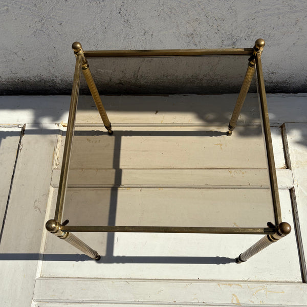Vintage Beistelltisch im Hollywood Regency Style
