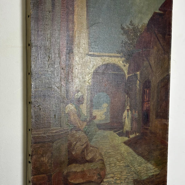 Ölgemälde arabisches Viertel Orient
