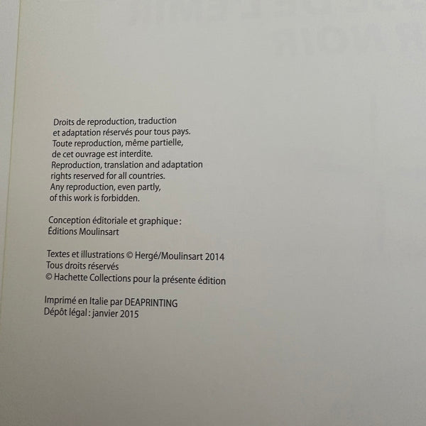 Modell Figur und Buch Tim und Struppi Das Gelbe Jagdflugzeug des Emirs mit Tim aus Im Reich des Schwarzen Goldes