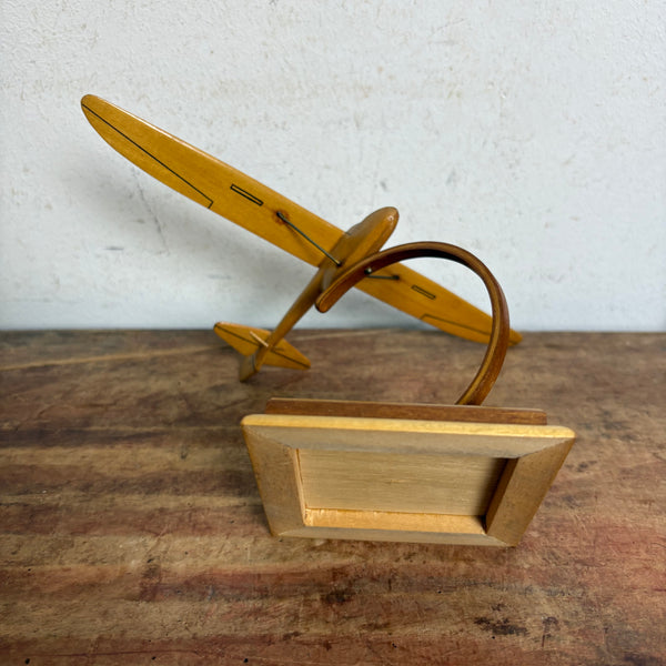 Vintage Mid Century Flugzeug Modell