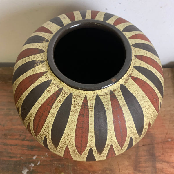 Mid Century Keramik Vase von Dümler und Breiden 1088-27