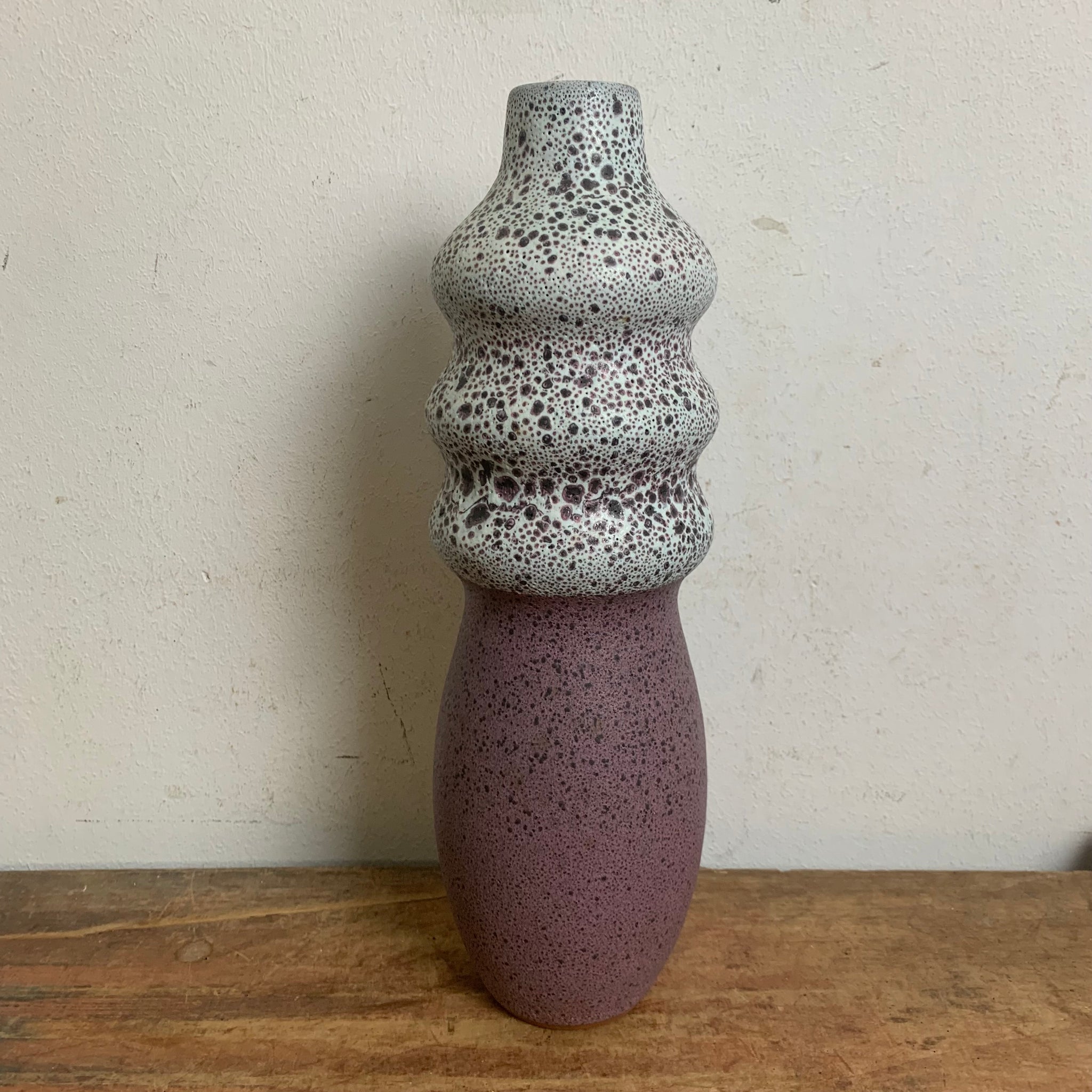 Vintage Keramik Vase von VEB Römhild Töpferei – Trödelfuchs 