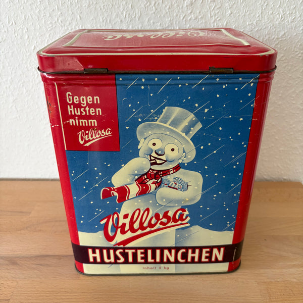 Vintage Blechdose Hustelinchen von Villosa