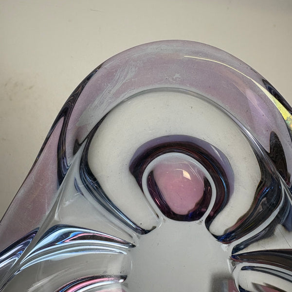Vintage Murano Schale dreifarbig