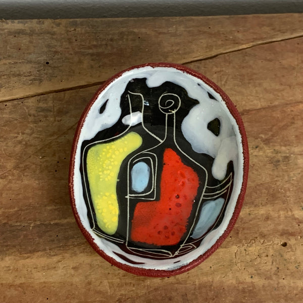 Mid Century kleine Keramik Schale
