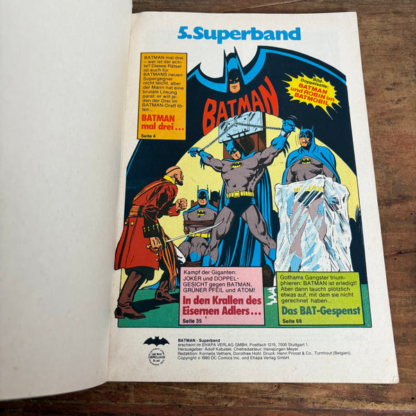 Comic Batman 5. Sonderband