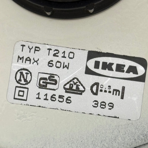 Vintage Metall Deckenlampe T210 von Ikea