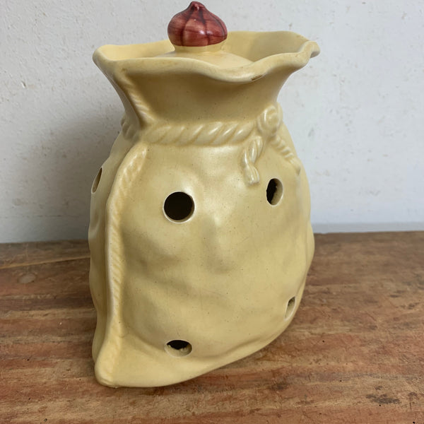 Vintage Keramik Kartoffel Zwiebel Knoblauch Vorratstopf