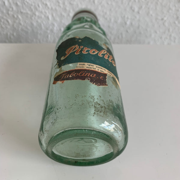 Vintage Pirolito Flasche mit Glaskugel Verschluss