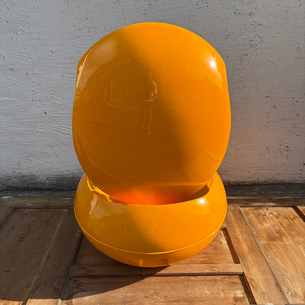Vintage Space Age Design Senftenberger Ei Garden Egg Chair von Peter Ghyczy