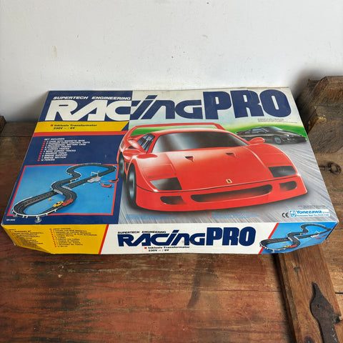 Vintage Autorennbahn Supertech Engineering Racing Pro OVP