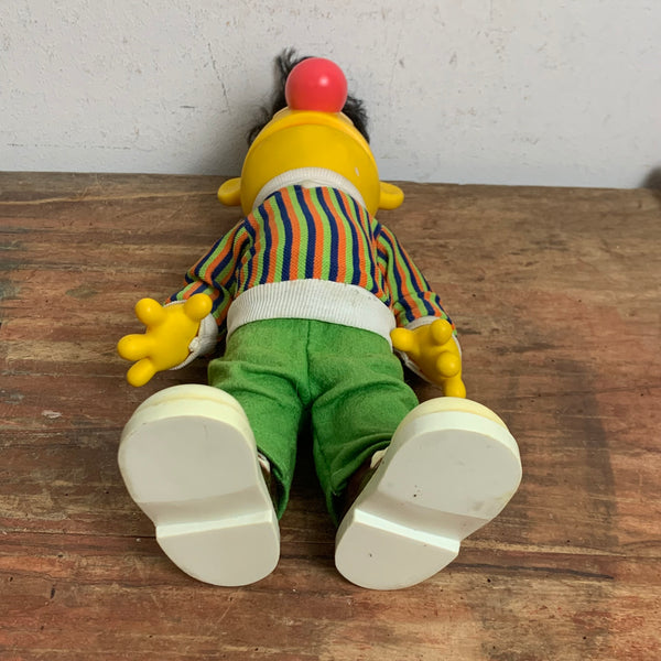 Vintage Figur Bert Sesamstraße von Muppet Inc