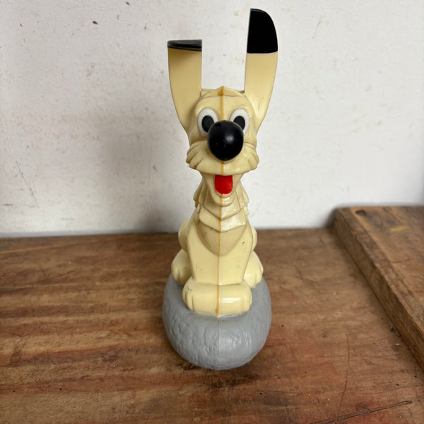 Vintage Spardose Idefix von Dargaud für Berliner Disconto Bank