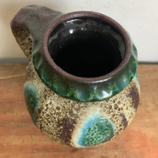 Vintage Fat Lava Keramik Vase von Dümler und Breiden 1000 / 17