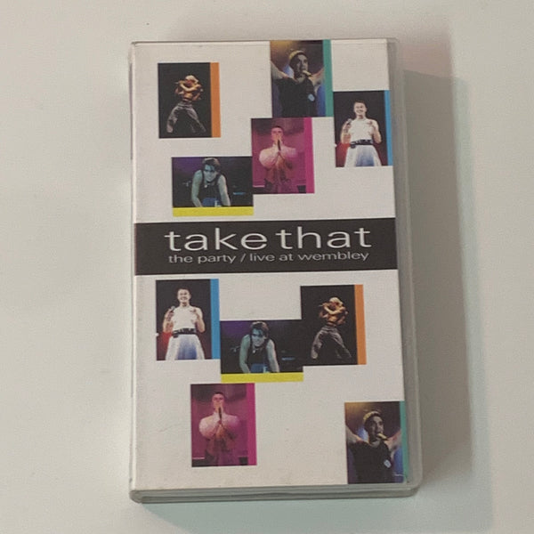 VHS Video Kassette Take That The Party Live At Wembley