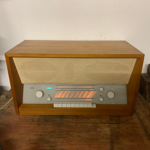 Vintage Radio Rundfunkempfänger TS 31 von Herbert Hirche für Braun