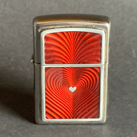 Zippo Feuerzeug Red 3D Heart