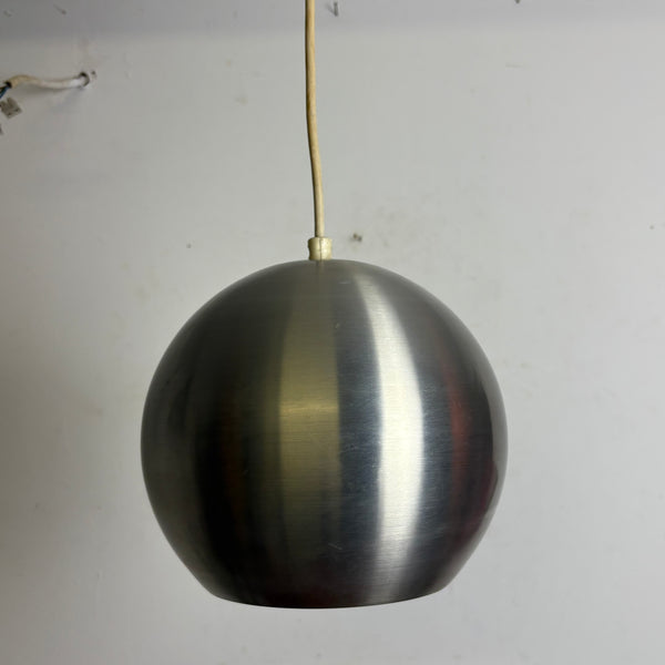 Space Age Aluminium Kugellampe von Erco