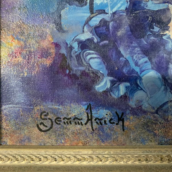 Ölgemälde Korallen von Gemmanick