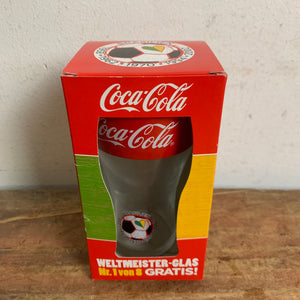 Coca-Cola Weltmeister Glas Nr. 1 Brasilien