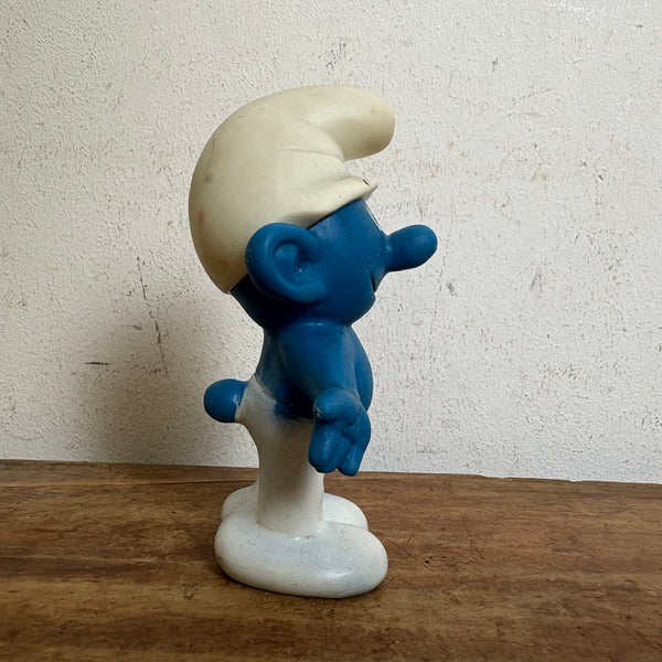 Vintage große Schlumpf Quitsch Figur von Peyo