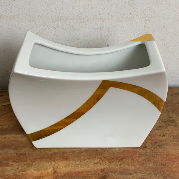 Vintage Porzellan Vase von Jan van der Vaart für Rosenthal