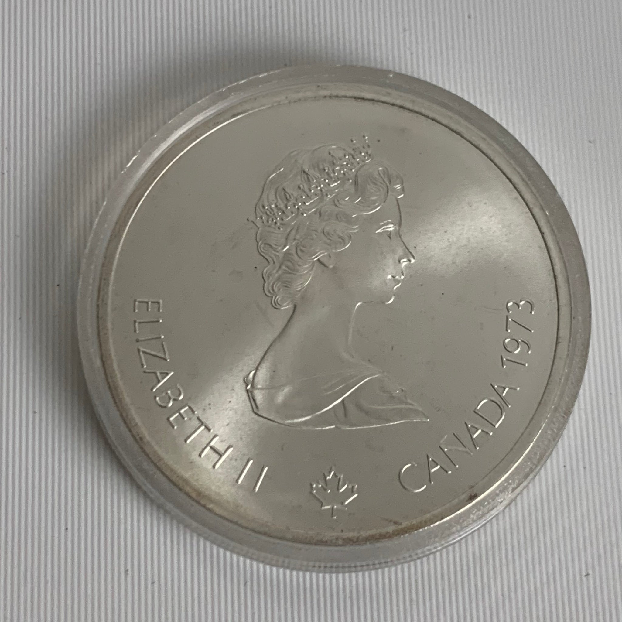 10 Silber Dollar Kanada Olympische Spiele Montreal 1973