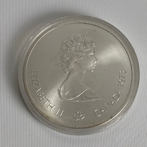 10 Silber Dollar Kanada Olympische Spiele Montreal 1973