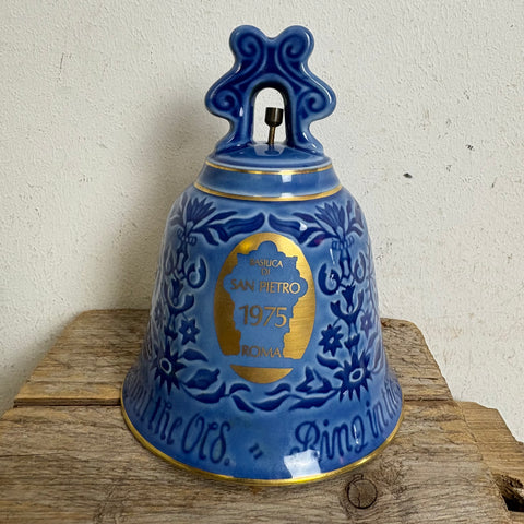 Vintage Jahresglocke von Bing und Gröndahl aus dem Jahr 1975