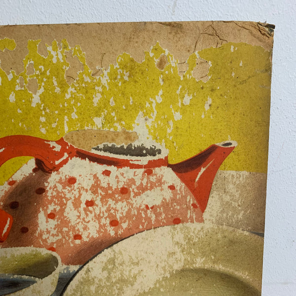 Vintage Schild Pappaufsteller IMI Henkel