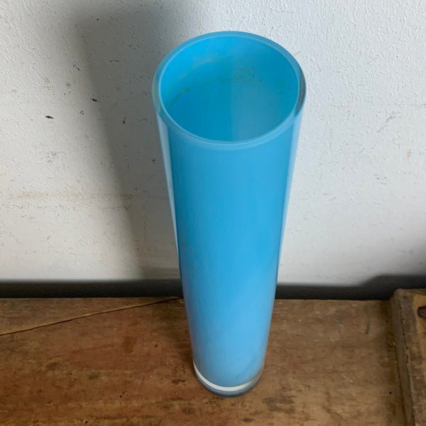 Vintage Stangen Glas Vase
