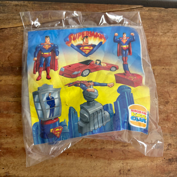 DC Comics Superman Figur von Burger King Kids Club Toys OVP